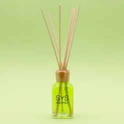 Ambientador Mikado Raíz Angélica Mármol SYS Aromas 50 ml | Aroma Herbal y Balsámico | Refrescante