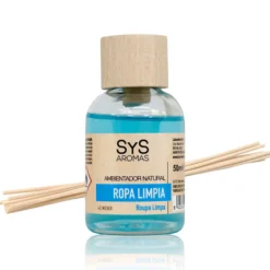 Ambientador Mikado Ropa Limpia SYS Aromas 50 ml | Aroma Fresco y Limpio | Relajante