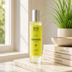 Ambientador Pulverizador Citronela Origins SYS Aromas 100 ml | Aroma Cítrico y Herbal | Refrescante
