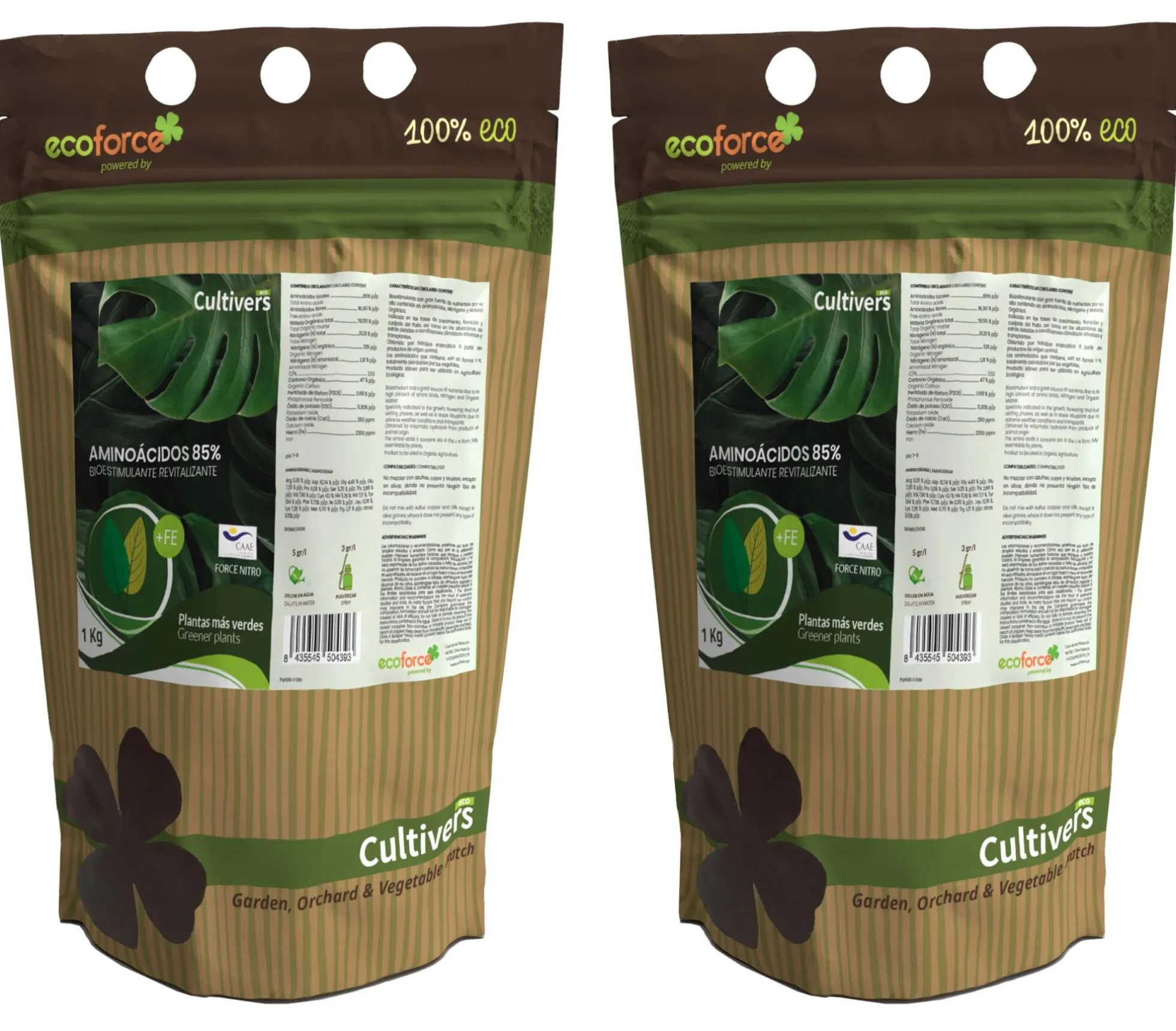 Aminoácidos 85% Cultivers 5 Kg