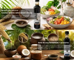 Aminos De Coco Bio - 500ml | Superalimento Ecológico Vegano Para Batidos, Smoothies Y Zumos, Sin Azúcares Añadidos