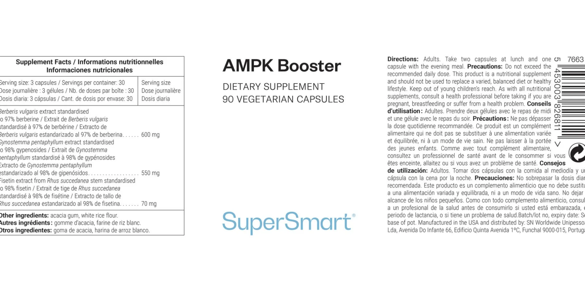Ampk Booster