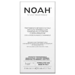 Ampollas de tratamiento bifásico para cuero cabelludo sensible Noah 8 ampollas
