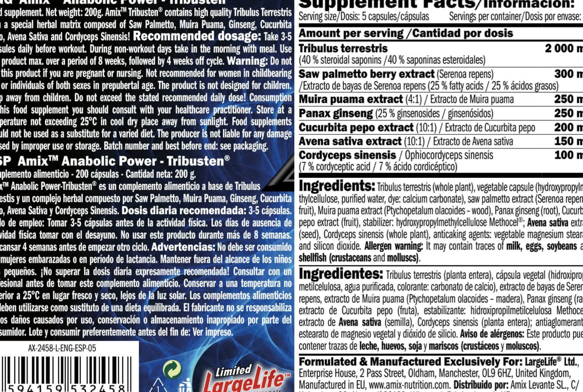 Anabolic Power Tribusten 200 Caps