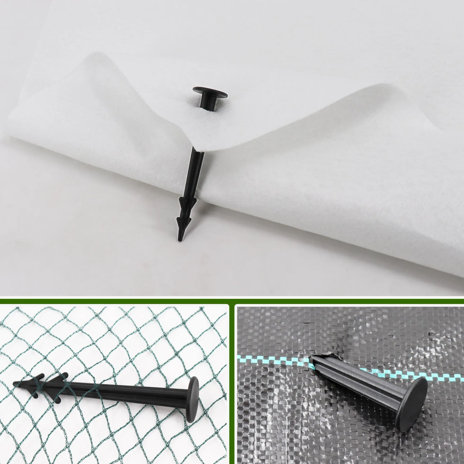 10 Anclajes Para El Suelo, Anclajes Para El Suelo Para Tejido Polar De Jardín, Tejido Polar Para Malas Hierbas