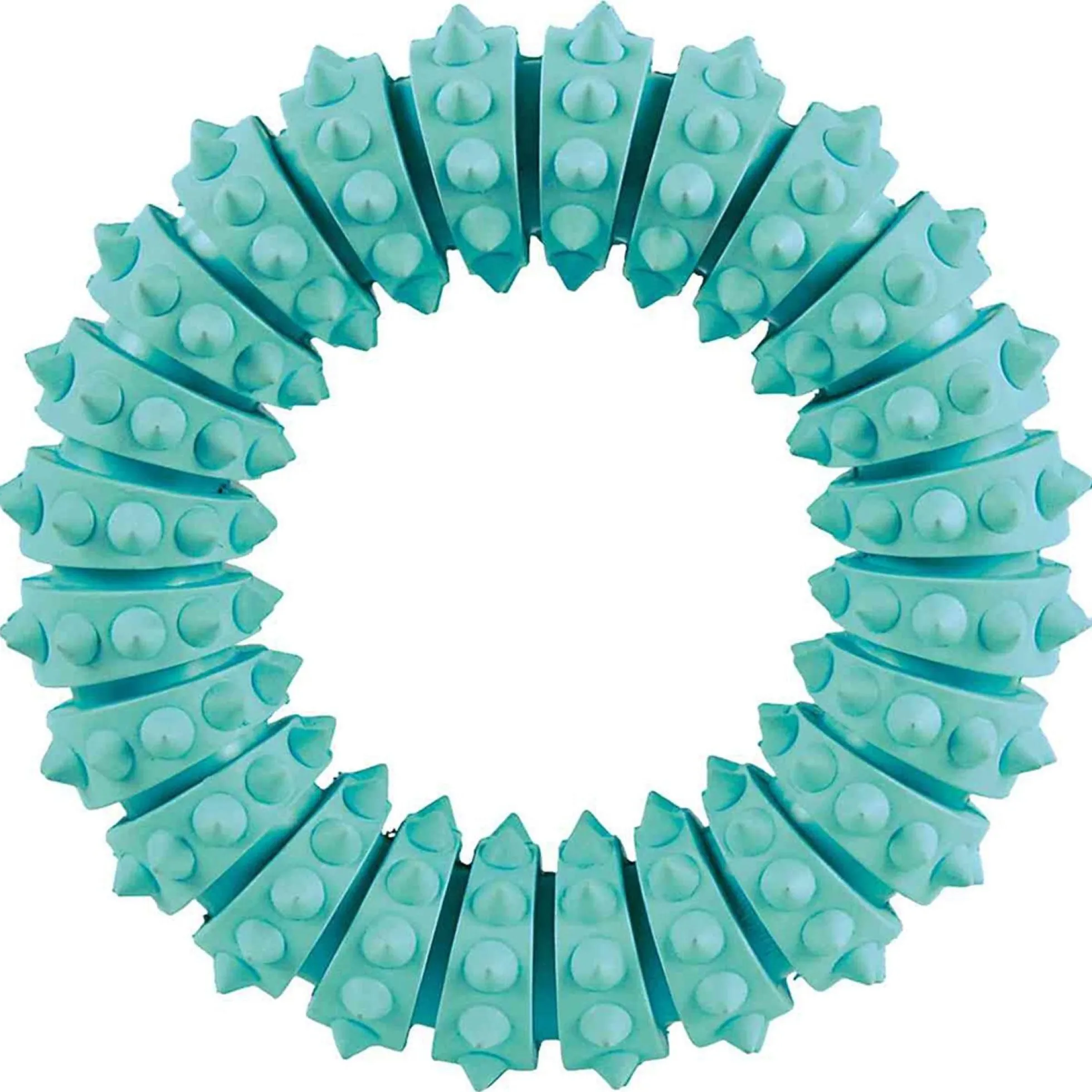 Anillo Denta Fun, Caucho Natural, Menta, 9cm,ø12cm