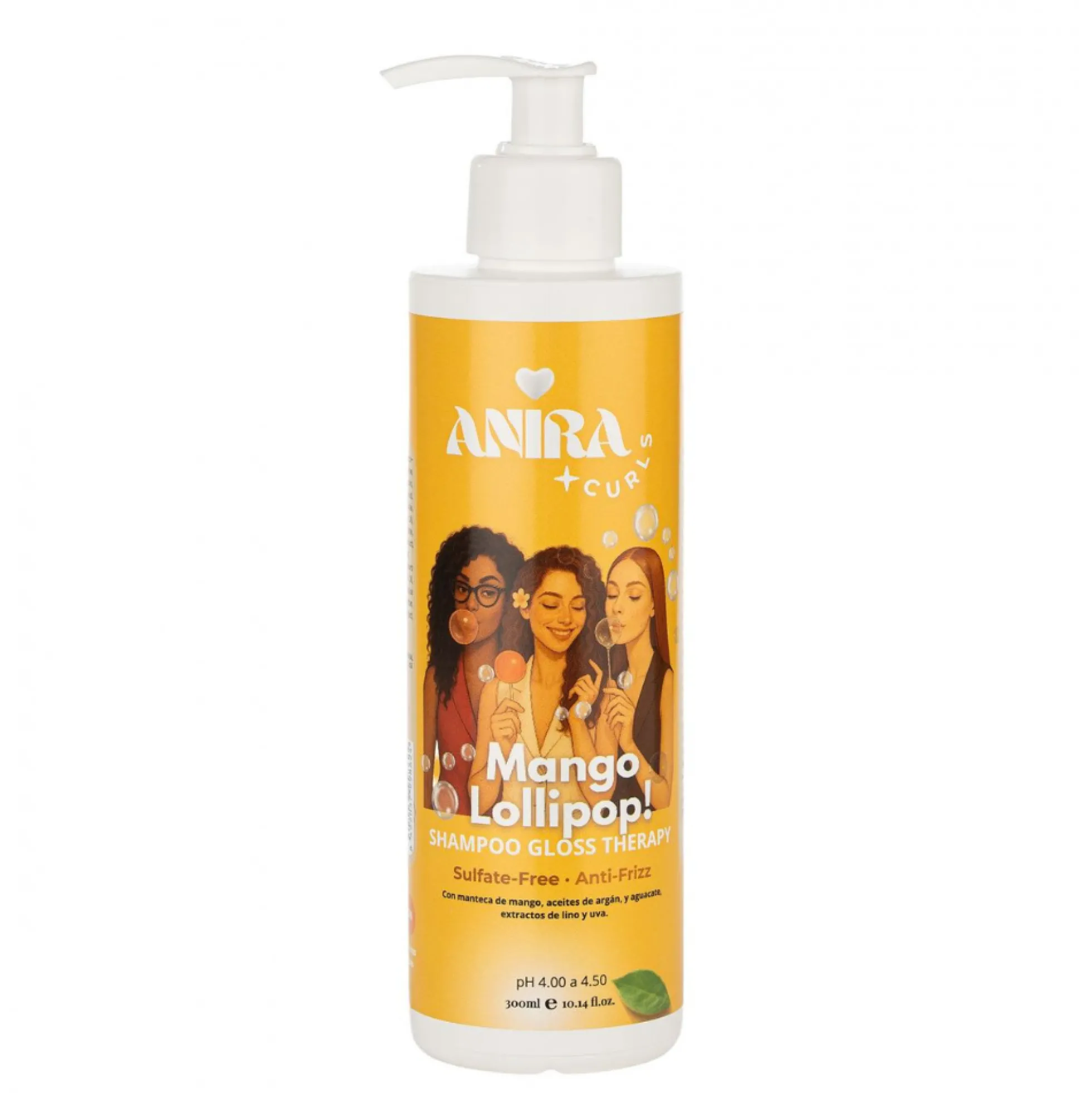Anira Curls Mango Lollipop Champú Gloss Therapy 300ml