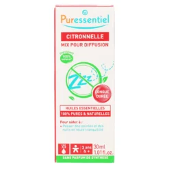 Anti Pic Difusión Citronela Aceites esenciales para difusión PURESSENTIEL 30 ml