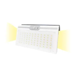 Aplique Solar 6w 430lm 6.500k Con Sensor Color Blanco Edm
