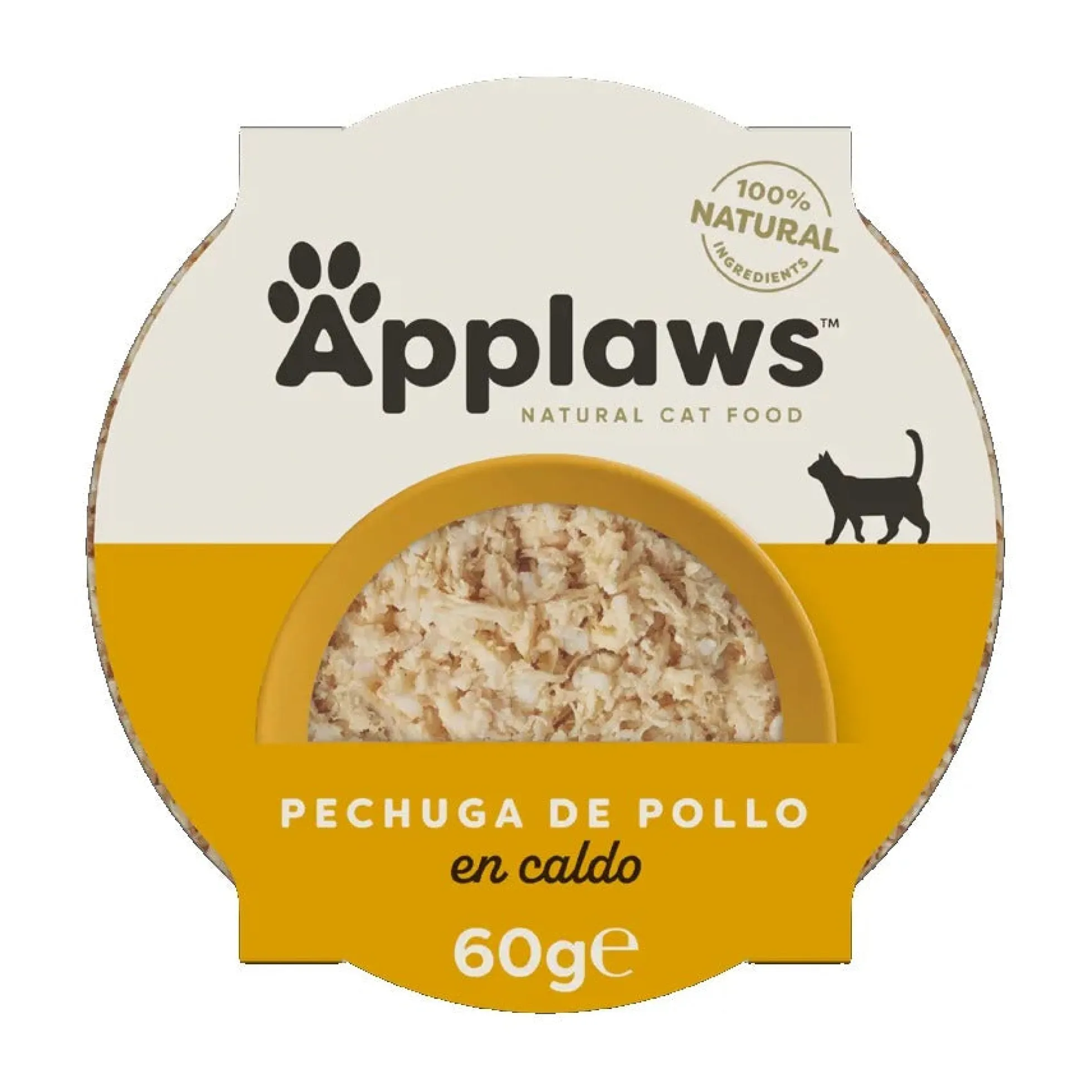Applaws Cat Tarrina Pechuga Pollo y Arroz para gatos 60 g