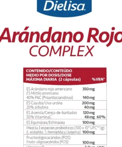 Arandano Rojo Complex DIELISA 30 cápsulas