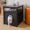 Arenero Para Gatos Yakarta - Estético Y Decorativo - 4 Colores Disponibles - Fabricado En Ecotex (negro)
