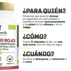 Arándano Rojo Bio, Fórmula Con Grosella Negra Y Brezo | 60 Cápsulas