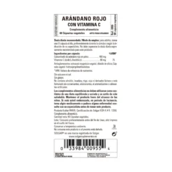Arándano Rojo con Vitamina C – Solgar 60 cápsulas vegetales
