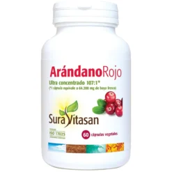 Arándano Rojo 600 Mg 60 Caps Sura Vitasan