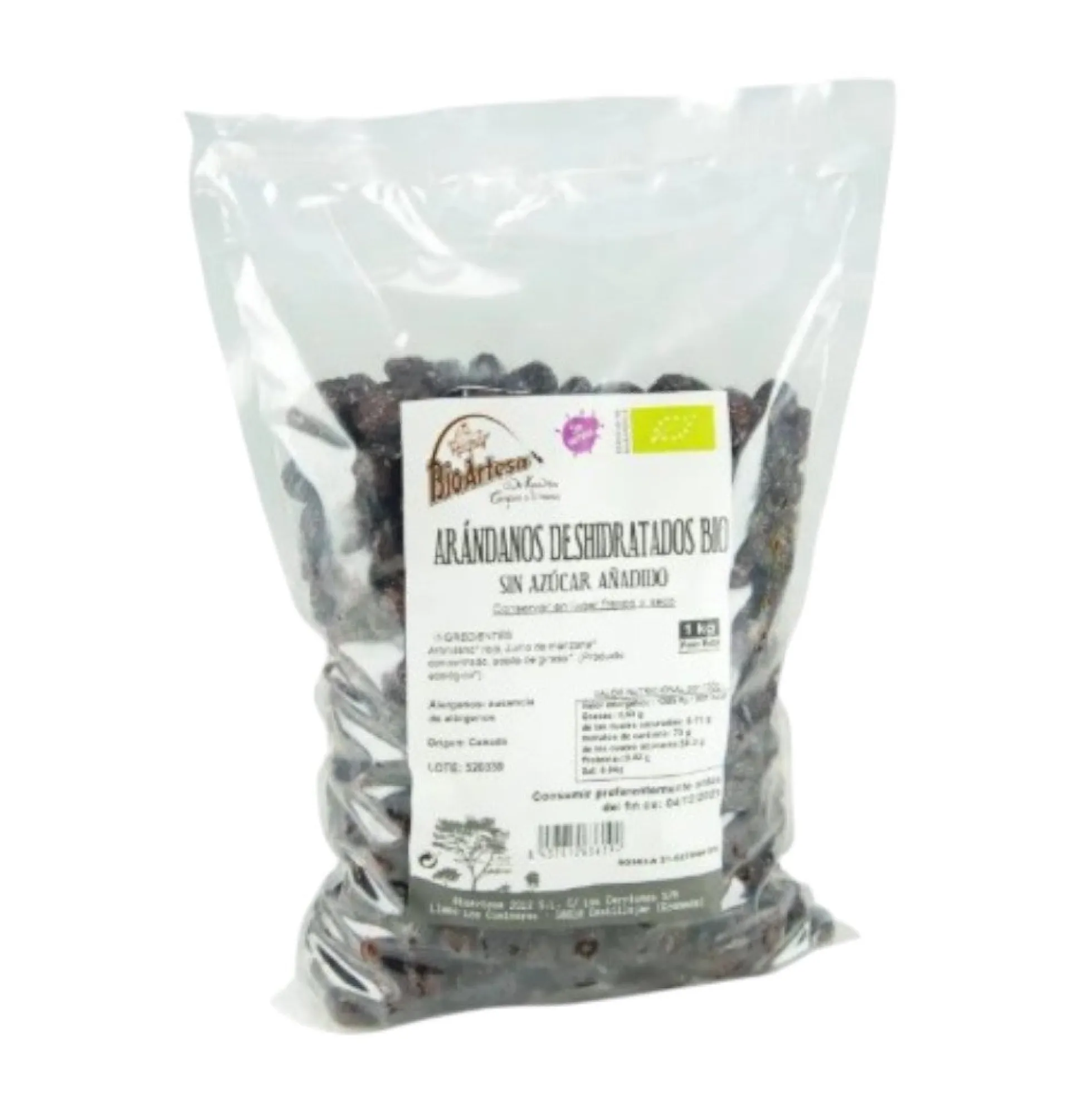 Arándanos Deshidratados Bio 1 Kg