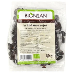 Arándanos Rojos Deshidratados Eco Bionsan 100gr