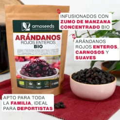 Arándanos Rojos Enteros Bio 1kg