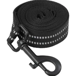 Arnés Para Perros Con Correa Y Collar Ajustable Negro M