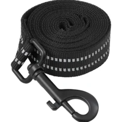 Arnés Para Perros Con Correa Y Collar Ajustable Negro Xl