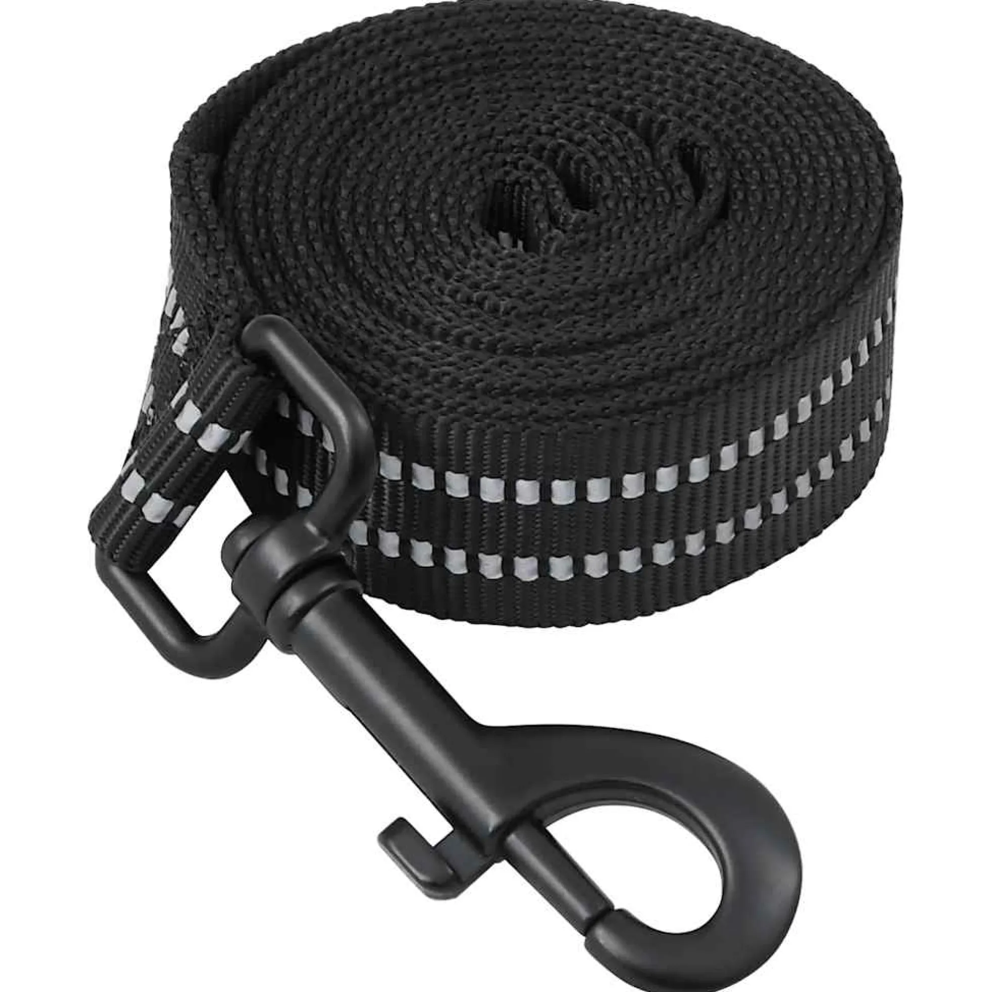 Arnés Para Perros Con Correa Y Collar Ajustable Negro Xl