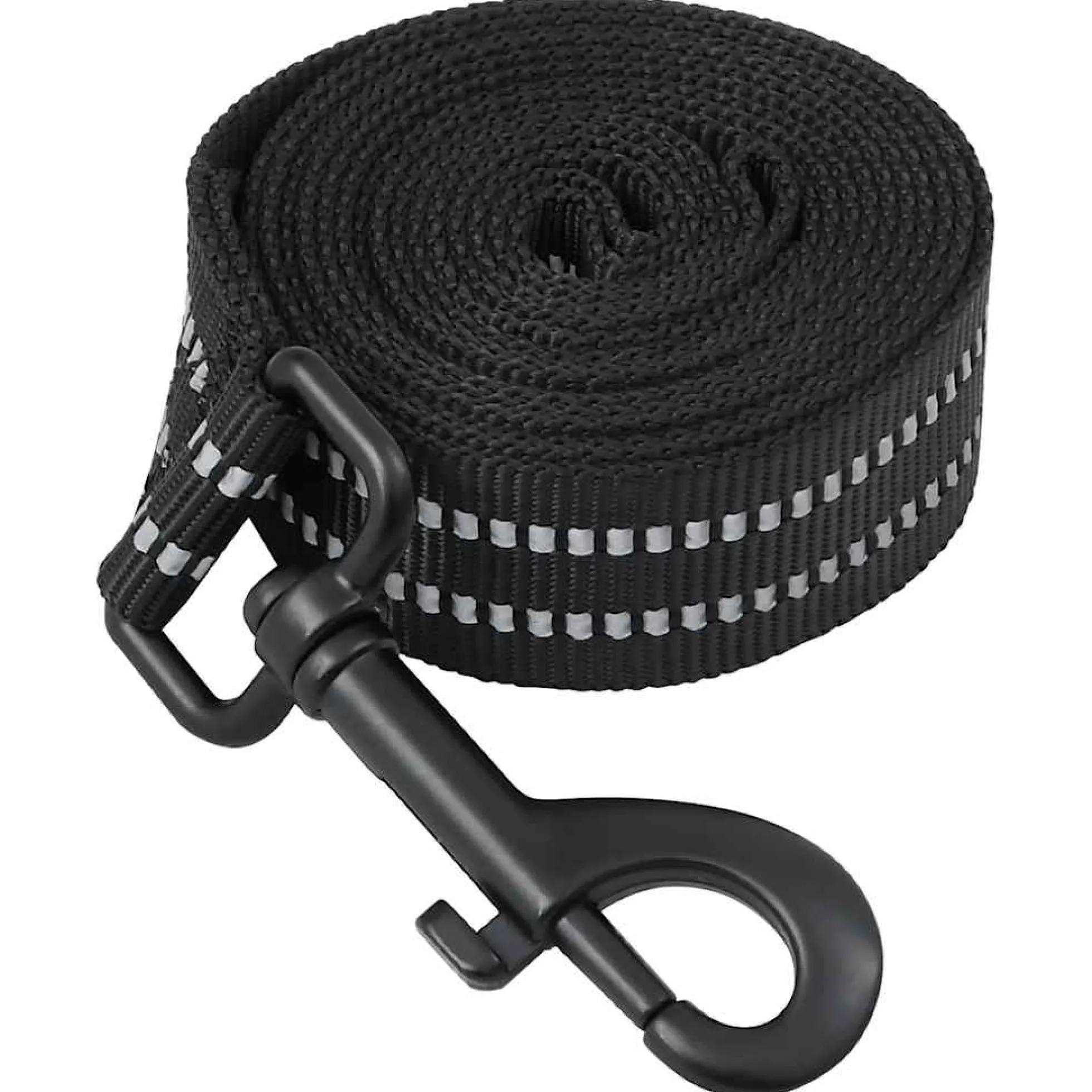 Arnés Para Perros Con Correa Y Collar Ajustable Negro L