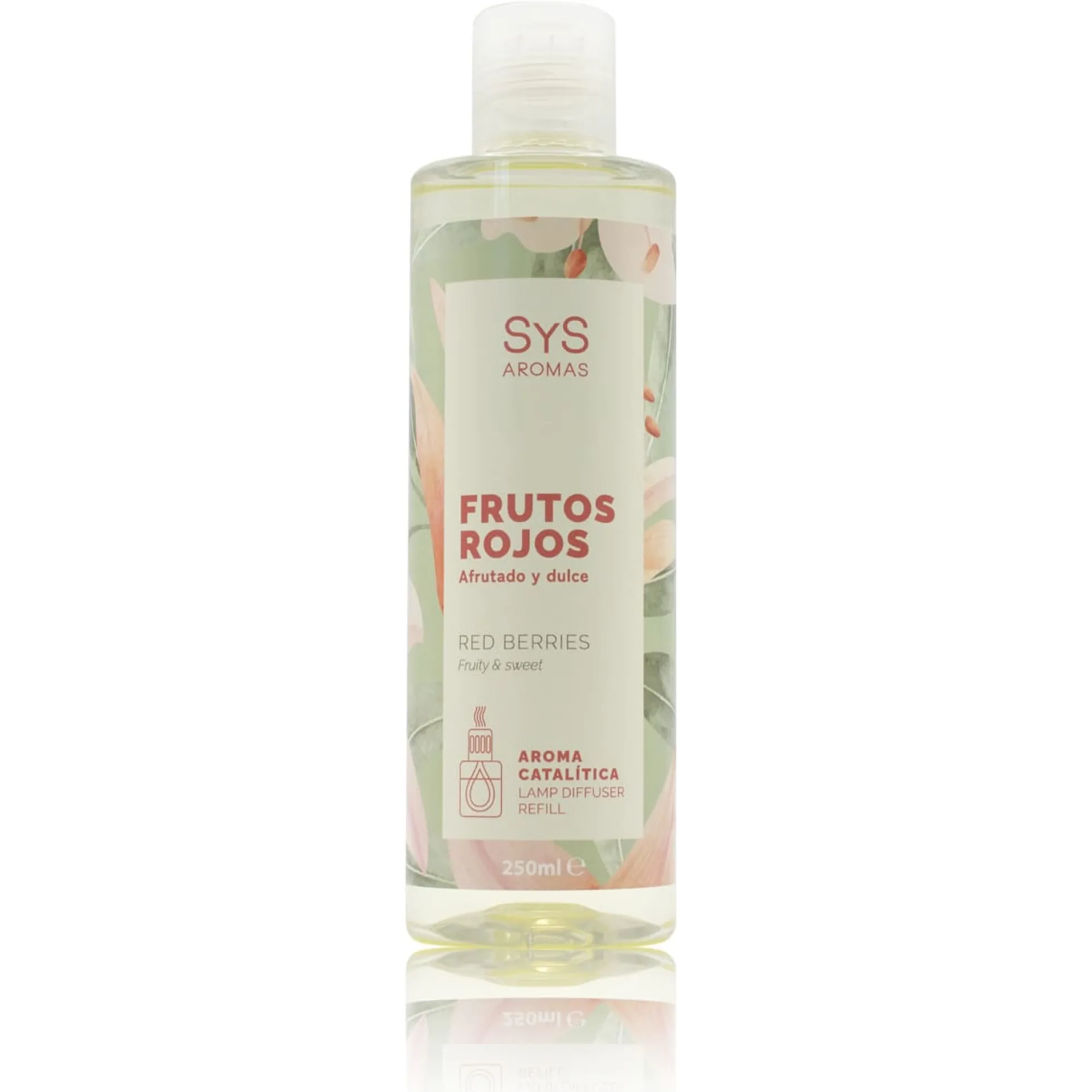 Aroma para Lámpara Catalítica Frutos Rojos SYS Aromas 250 ml | Fragancia Afrutada y Dulce