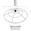 Aro Para Sombrilla Parasol 2 M Nortene