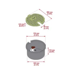 Arqueta Para Válvulas De Riego Redonda Con Válvula 3/4"
