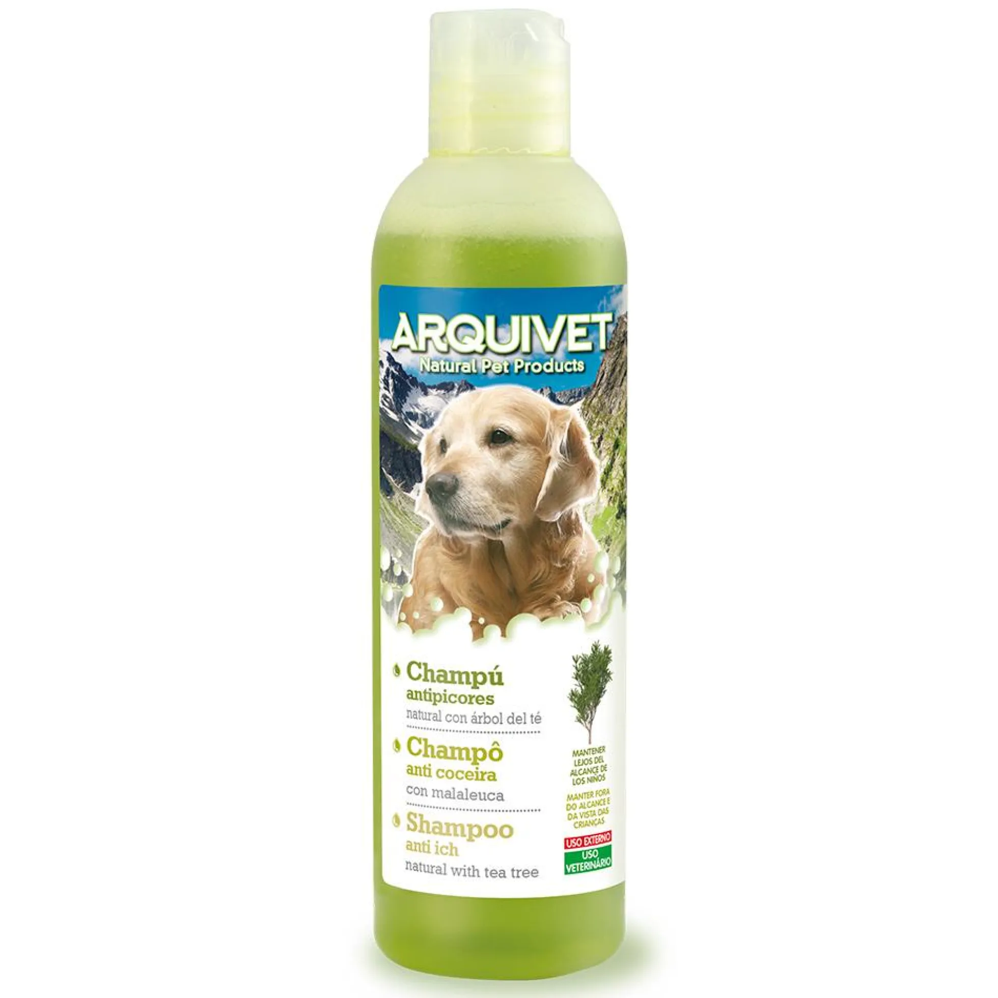 Arquivet Champú natural antipicores con árbol del té Arquivet 250 ml