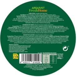 Arquivet Fresh Home Pork Stew Alimento húmedo de cerdo para perros 280 g