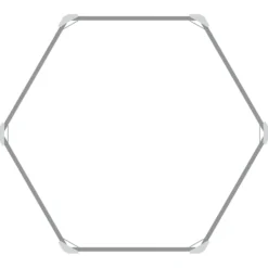 Arriate De Acero Galvanizado Gris Antracita 129x129x77 Cm