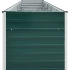 Arriate De Acero Galvanizado Verde 400x80x45 Cm