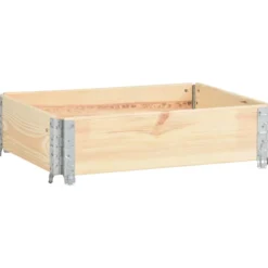 Arriate De Madera Maciza De Pino 60x80 Cm