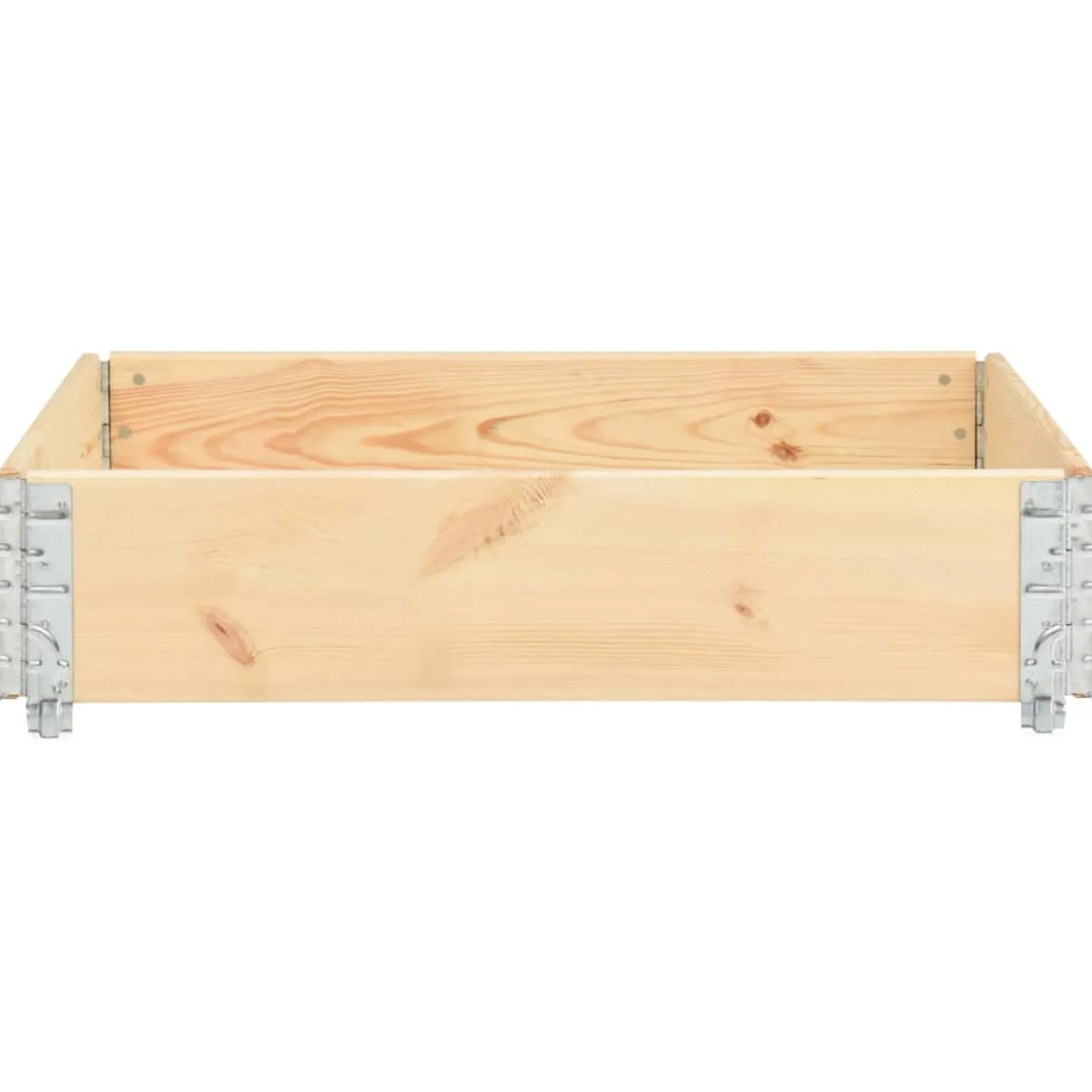 Arriate De Madera Maciza De Pino 100x100 Cm