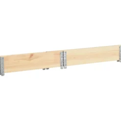 Arriate De Madera Maciza De Pino 100x100 Cm