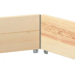 Arriate Elevado Hexagonal Madera Maciza De Pino 160x160 Cm