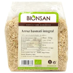 Arroz Basmati Integral Eco Bionsan 500gr