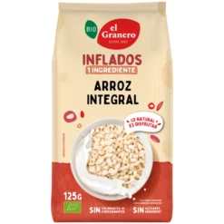 Arroz Integral Hinchado Bio El Granero, 125 g