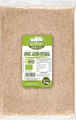 Arroz Jazmín Integral Bio - 2 Kg