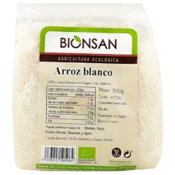 Arroz Redondo Blanco Eco Bionsan 500gr