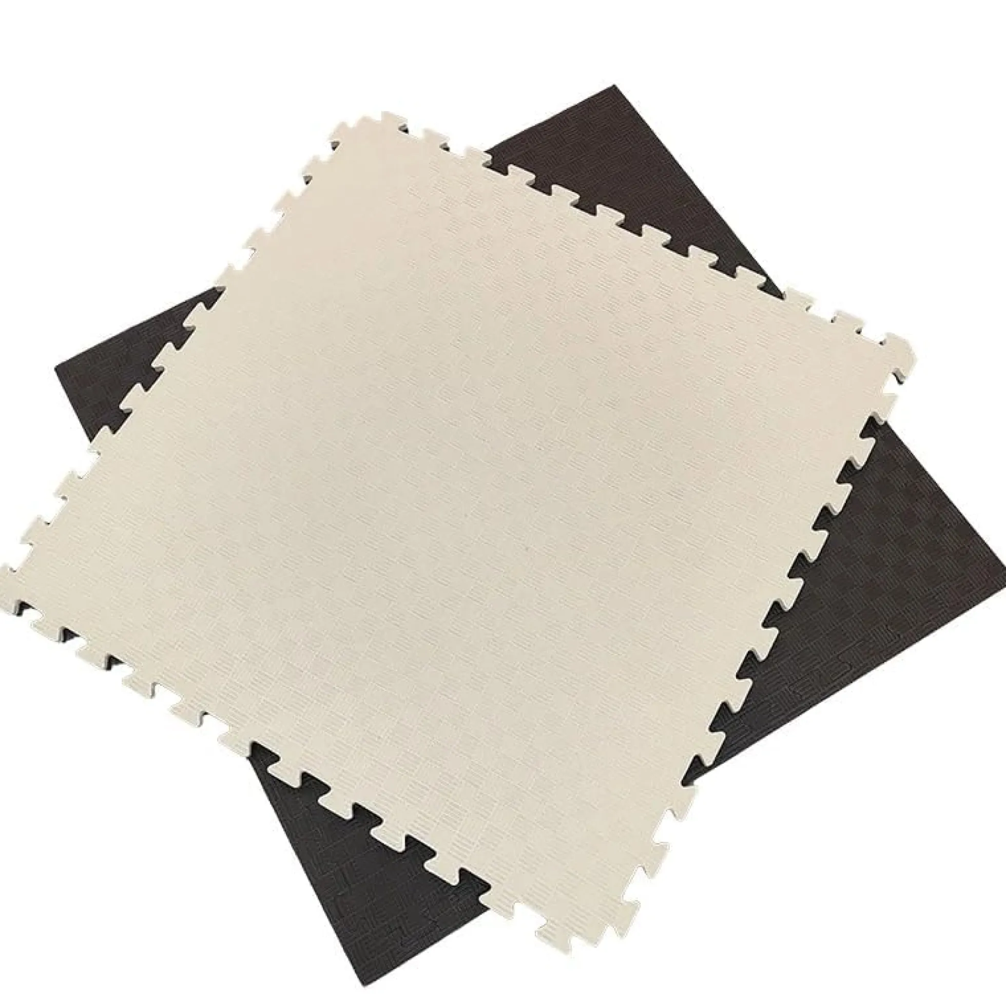 Artatami® Tatami Puzzle 1x1x40 mm Marron - Beige Pack Ahorro【4 Unidades】 Alta Densidad EVA – Judo, BJJ, MMA y Lucha