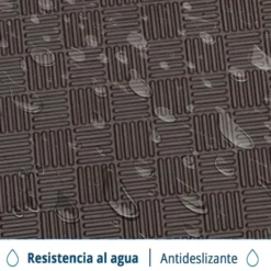 Artatami® Tatami Puzzle 1x1x20 mm Marron - Beige Pack Ahorro【16 Unidades】Gimnasios - Fitness - Pilates - Yoga