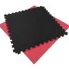 Artatami® Tatami Puzzle 1x1x40 mm Rojo - Negro Pack Ahorro【2 Unidades】 Alta Densidad EVA – Judo, BJJ, MMA y Lucha