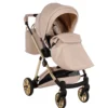 Art Deco Cochecito De Bebé Duo Beige