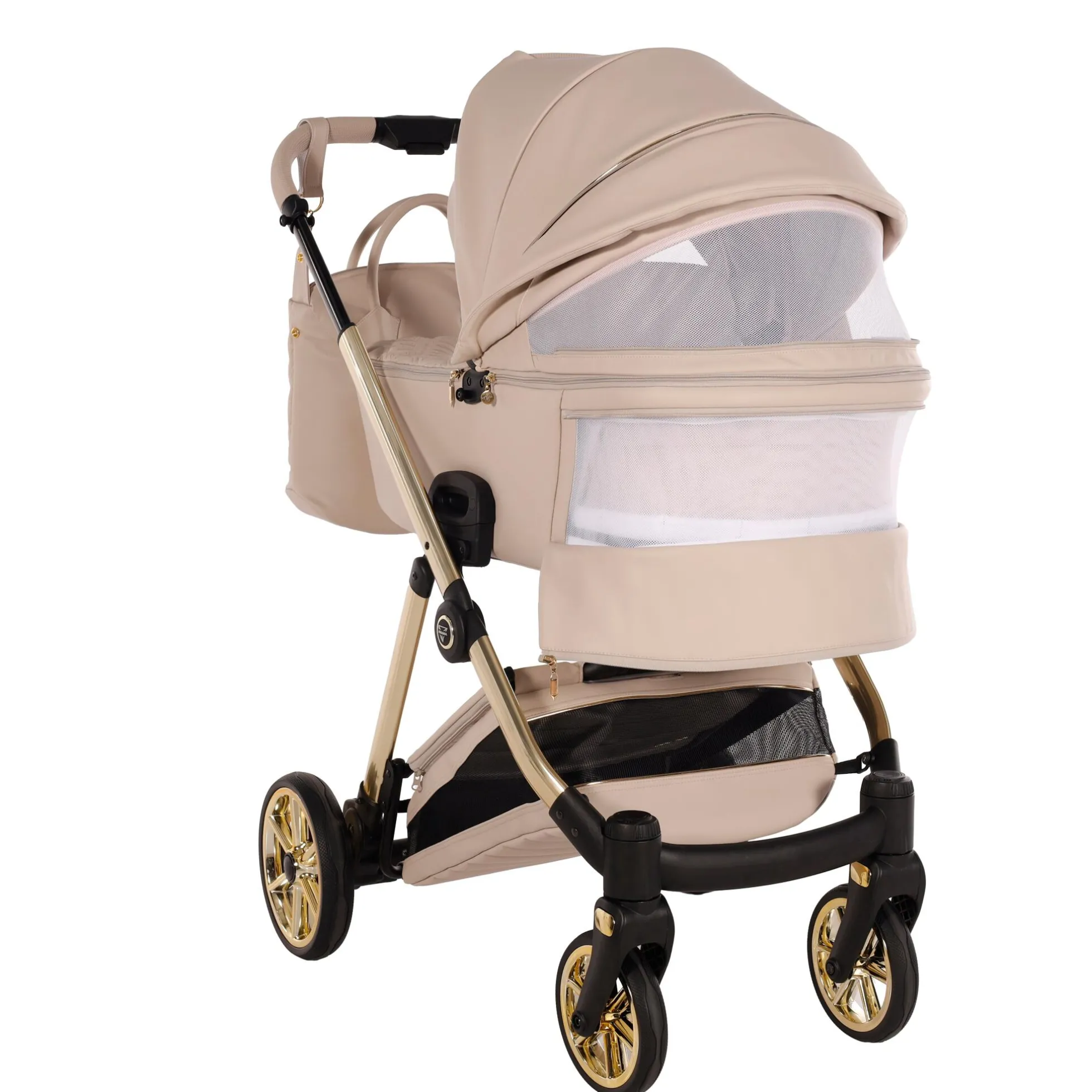 Art Deco Cochecito De Bebé Duo Beige