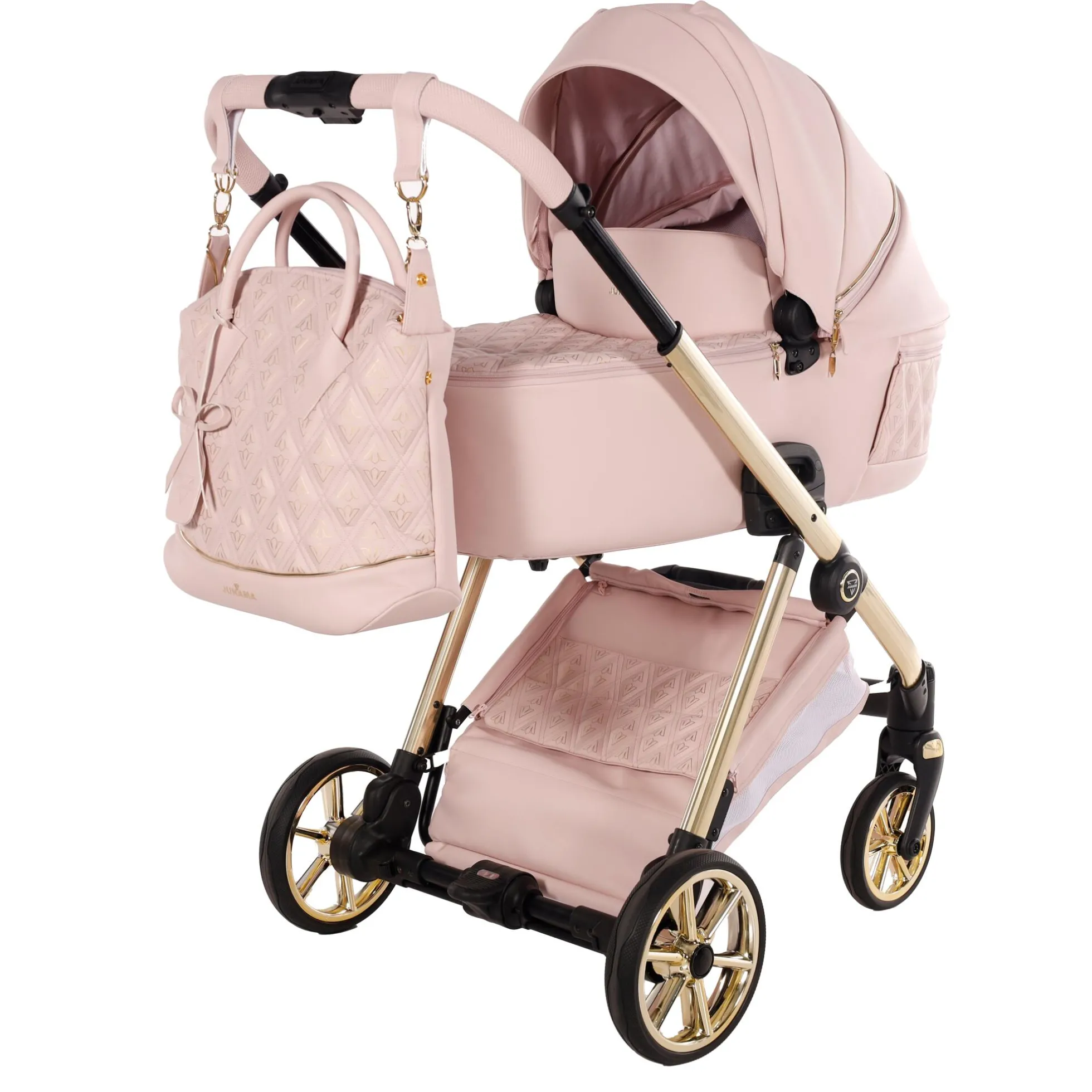 Art Deco Cochecito De Bebé Duo Rosa