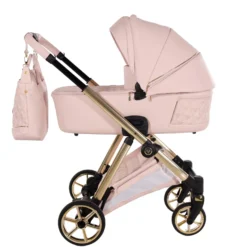 Art Deco Cochecito De Bebé Duo Rosa