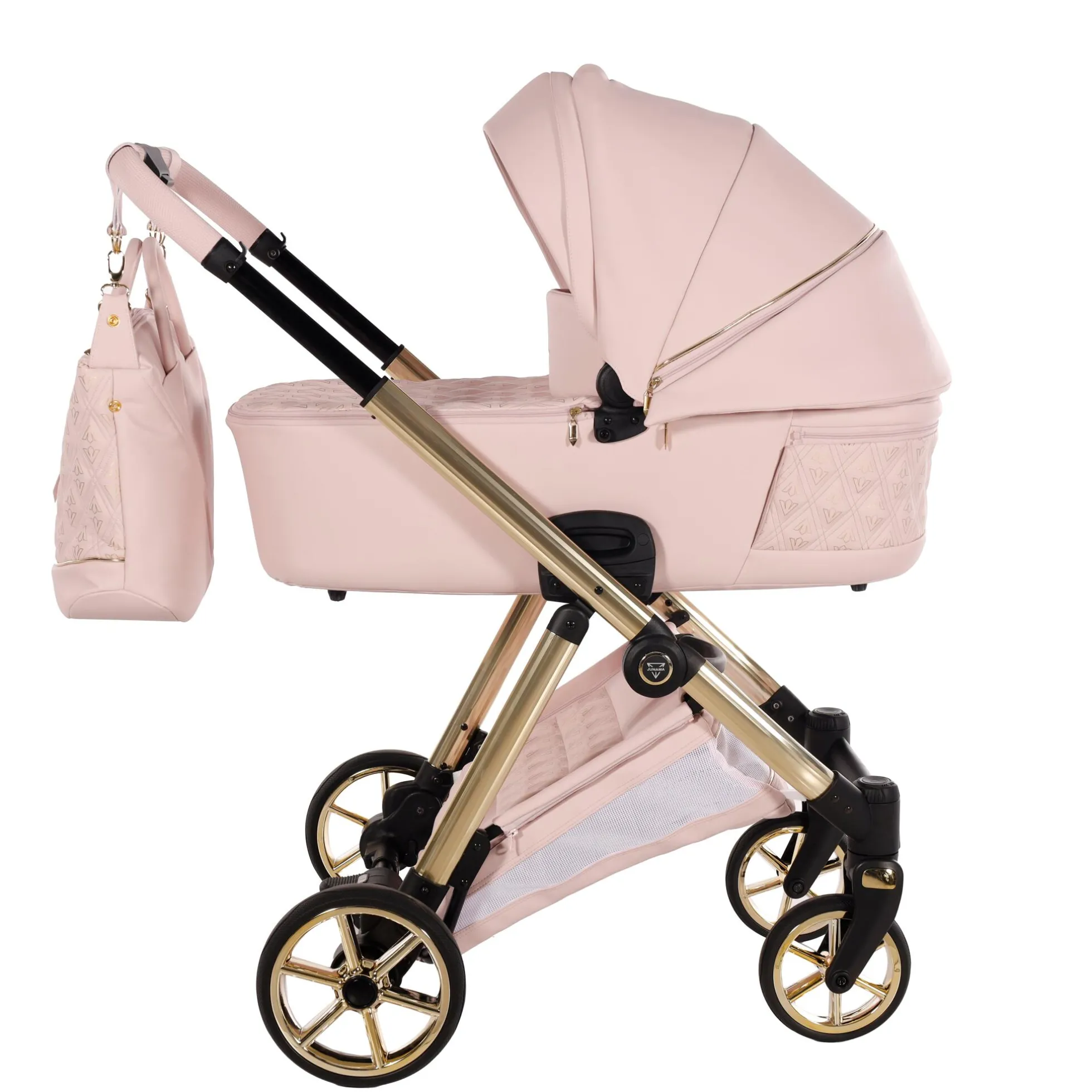 Art Deco Cochecito De Bebé Duo Rosa