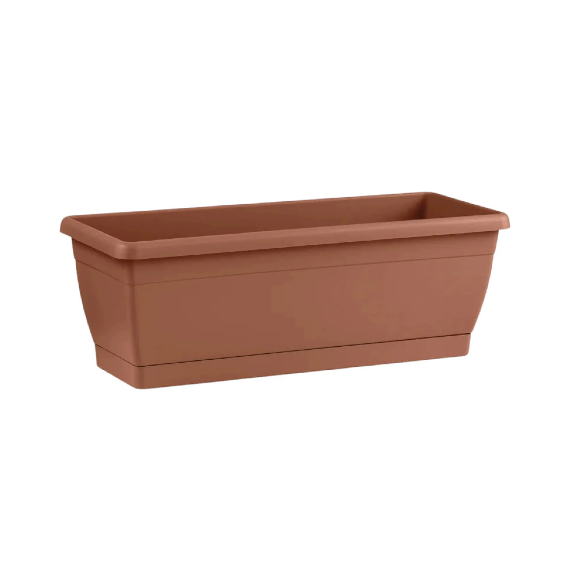 Artevasi Jardinera Madagascar De Plastico Terracota 80cm